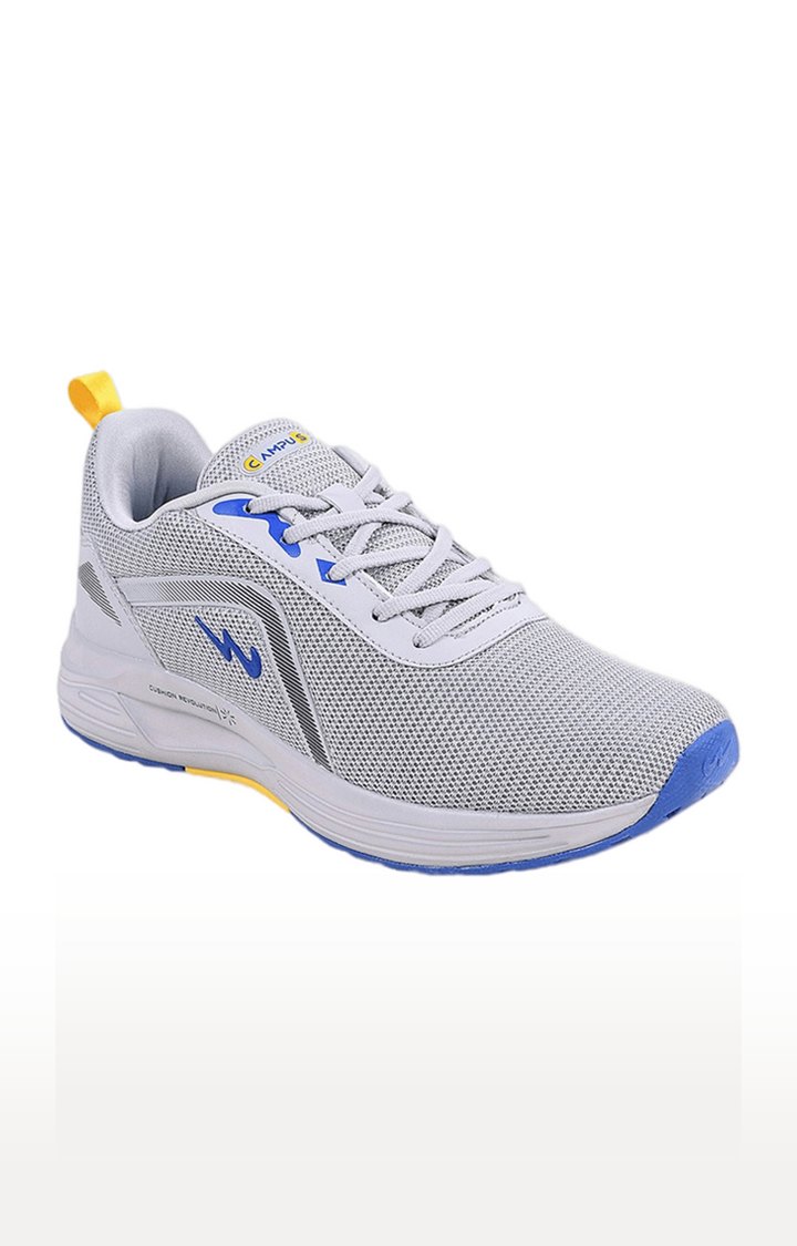 Men's Camp-Glacier Grey Mesh Running Shoes