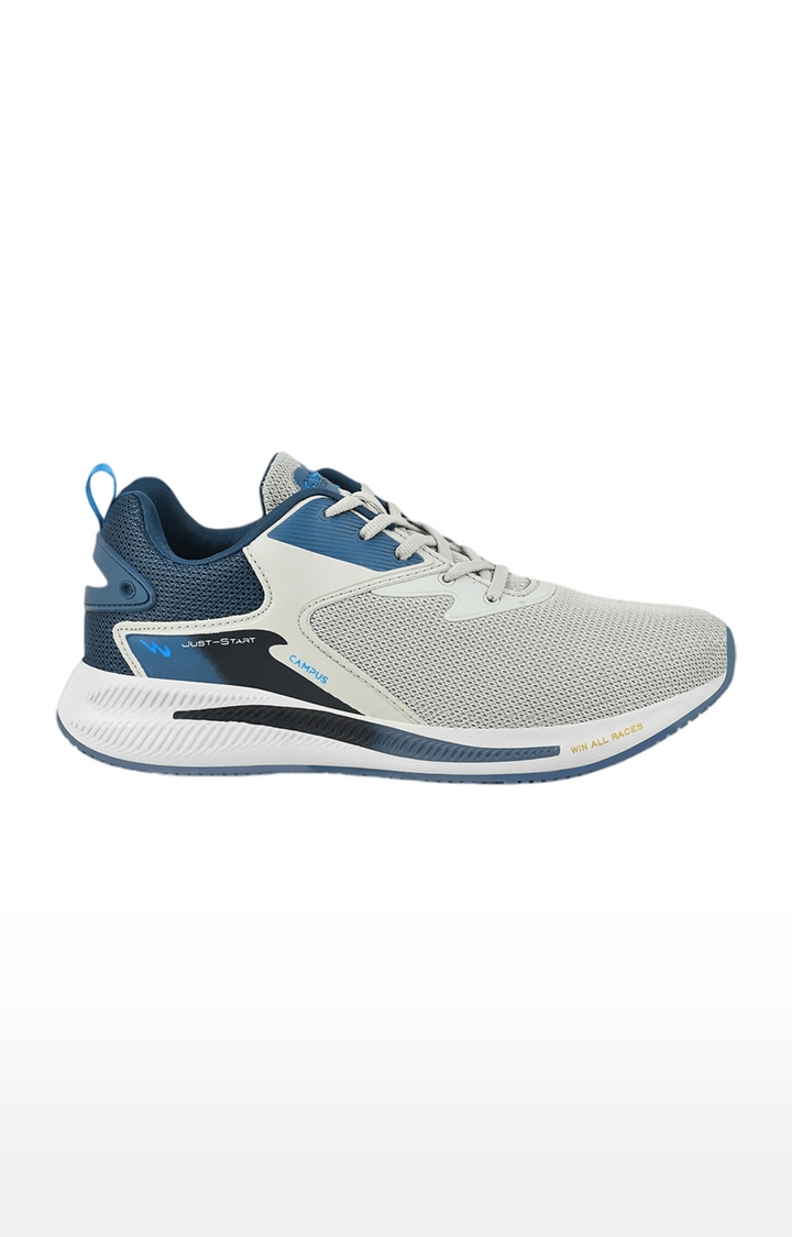Men's Camp-Truth Grey Mesh Running Shoes