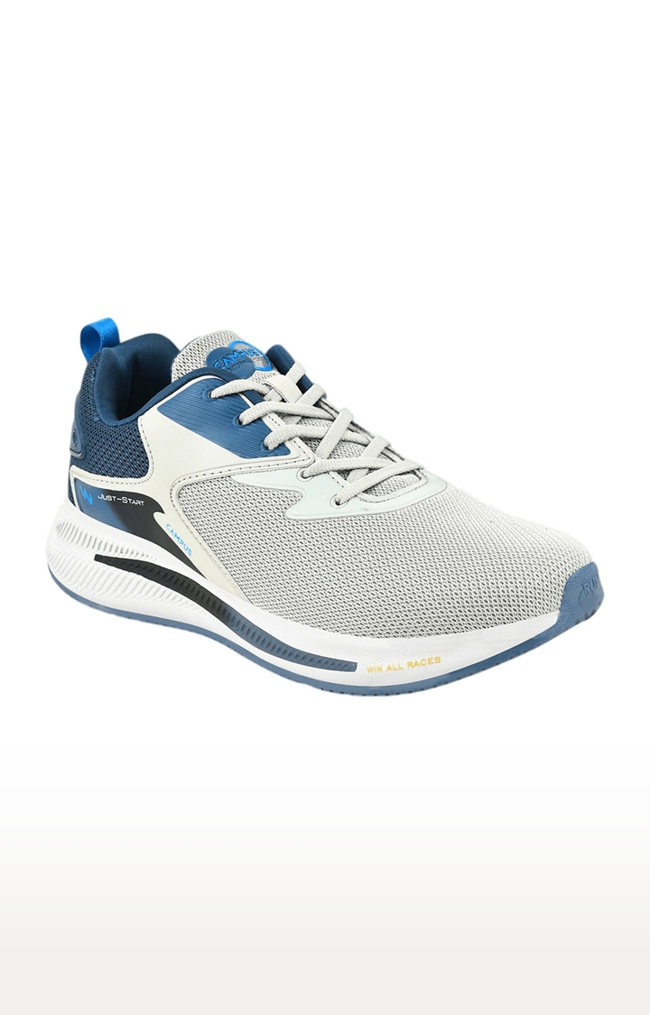 Men's Camp-Truth Grey Mesh Running Shoes