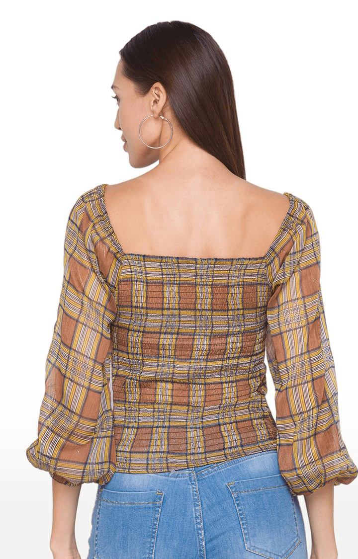 Globus Multi Checked Top