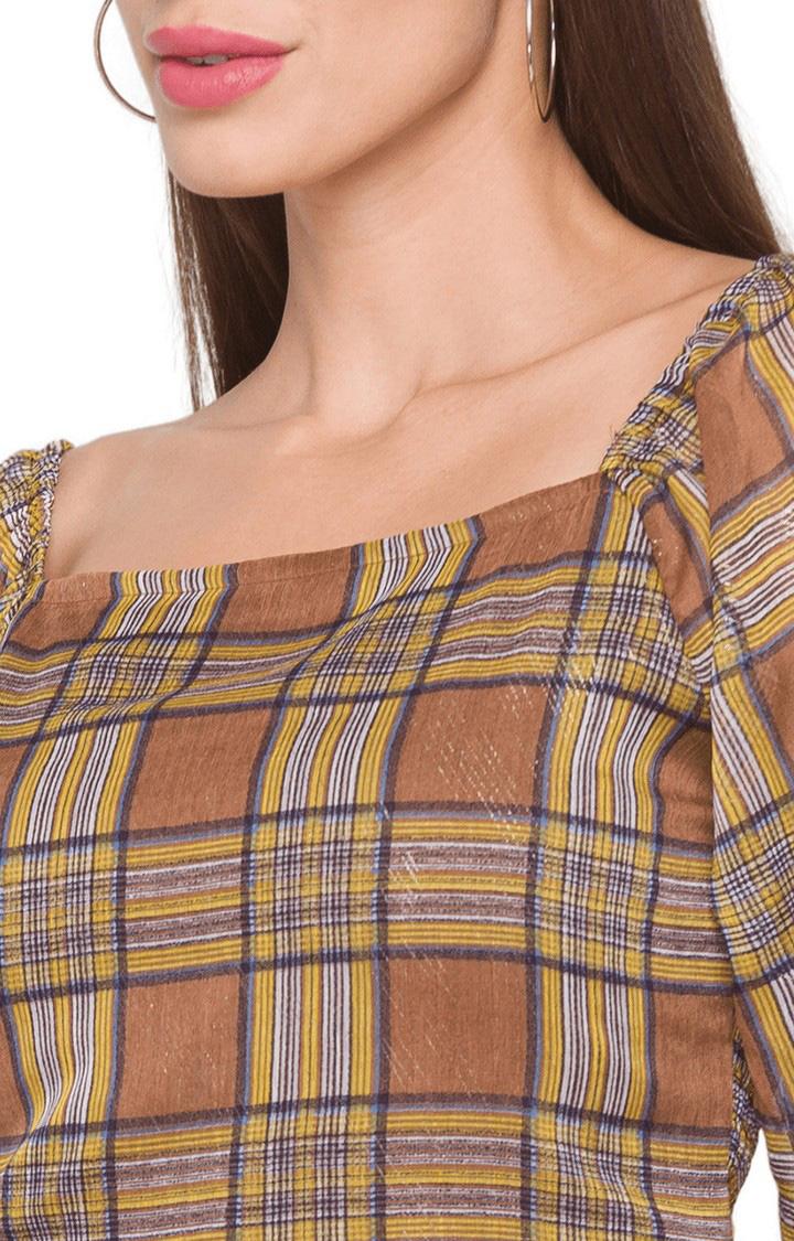 Globus Multi Checked Top