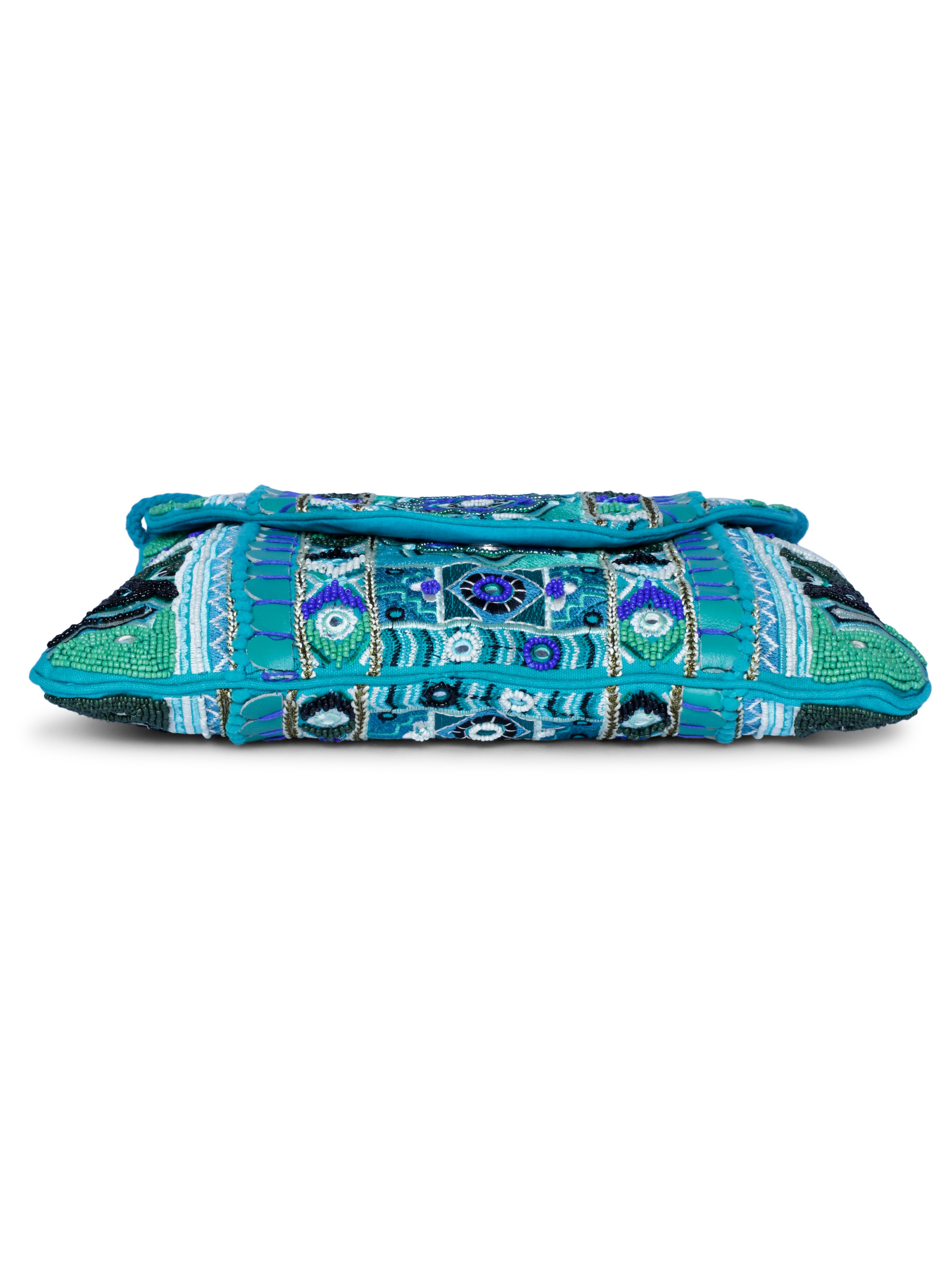 Turquoise waters sling bag