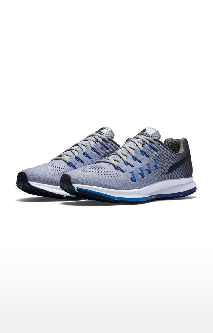 Nike | Men's Blue Polyester Running Shoes
