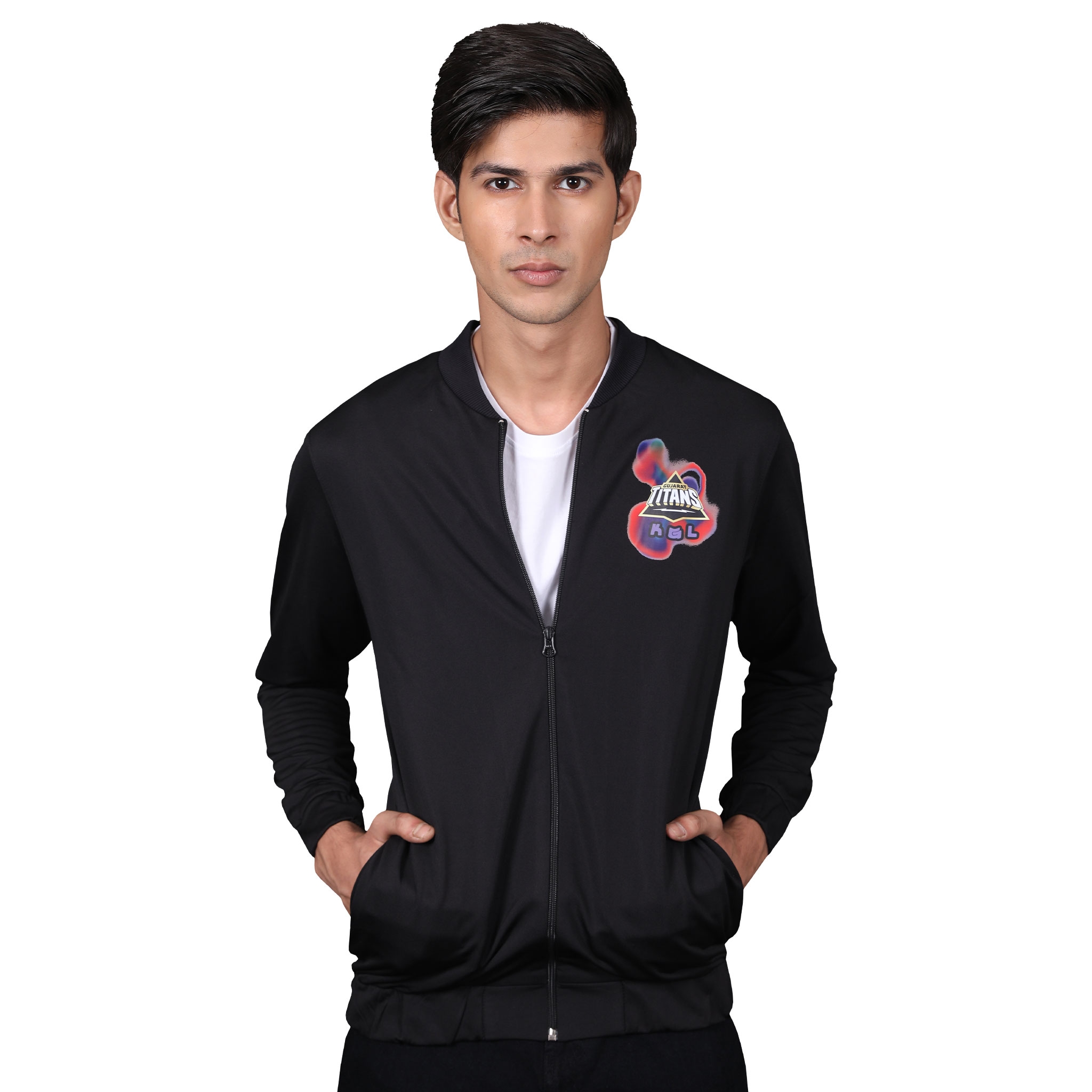 Shop The Arena | GT X KGL: Energy Interaction Bomber Jacket - Black