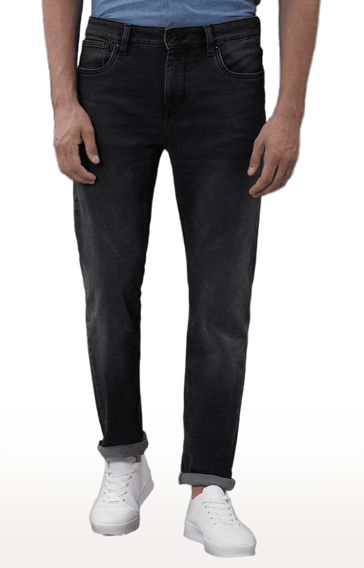 Men's Black Denim Jeans