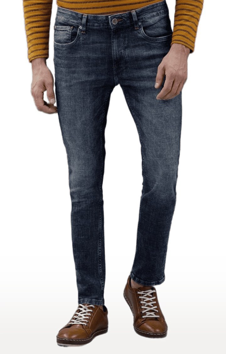 Men's Blue Denim Slim Jeans
