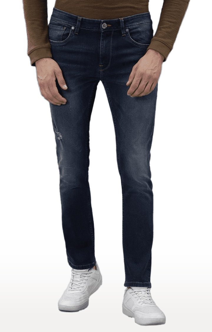 Men's Blue Denim Slim Jeans