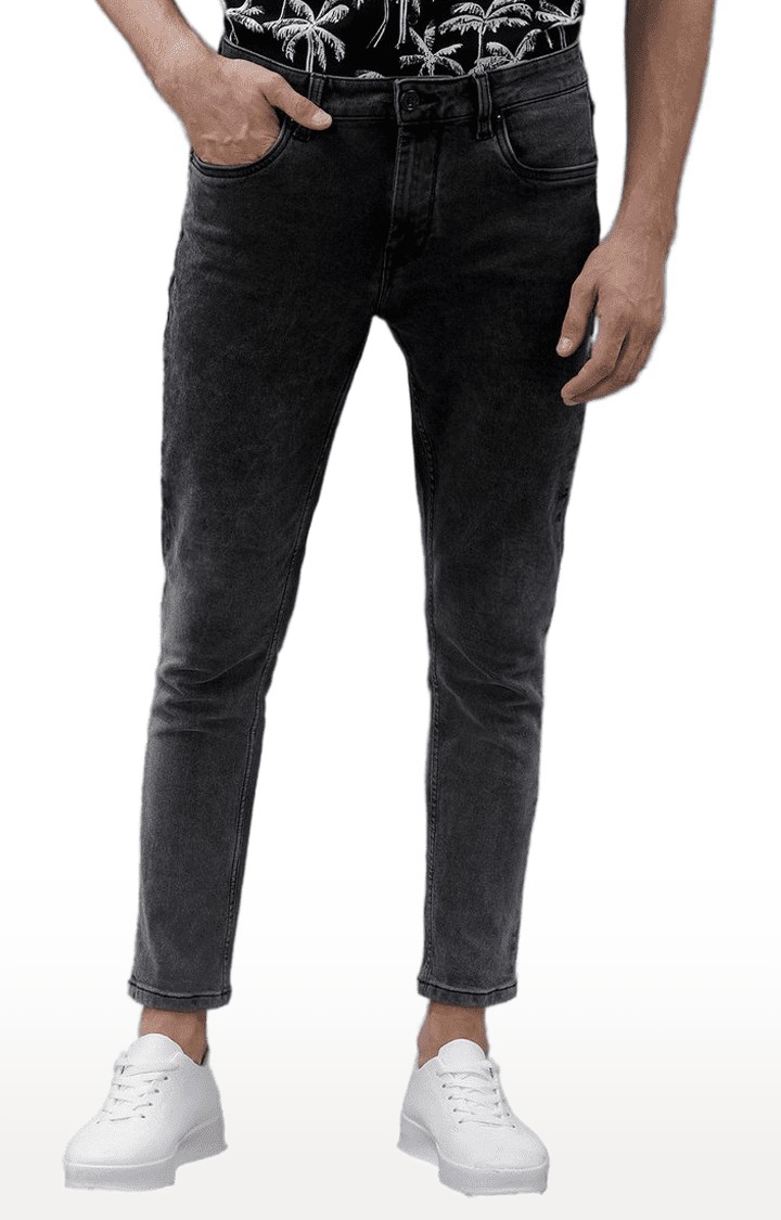 Men's Grey Denim Jeans
