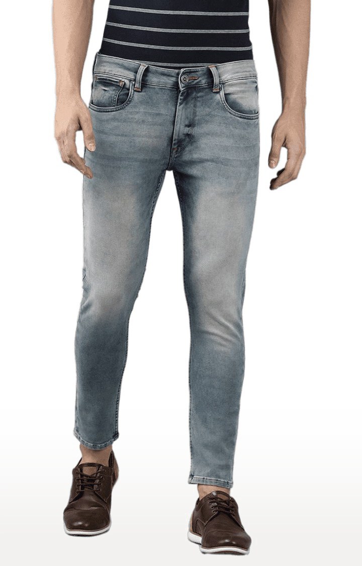 Voi Jeans | Men's Blue Polycotton Slim Jeans