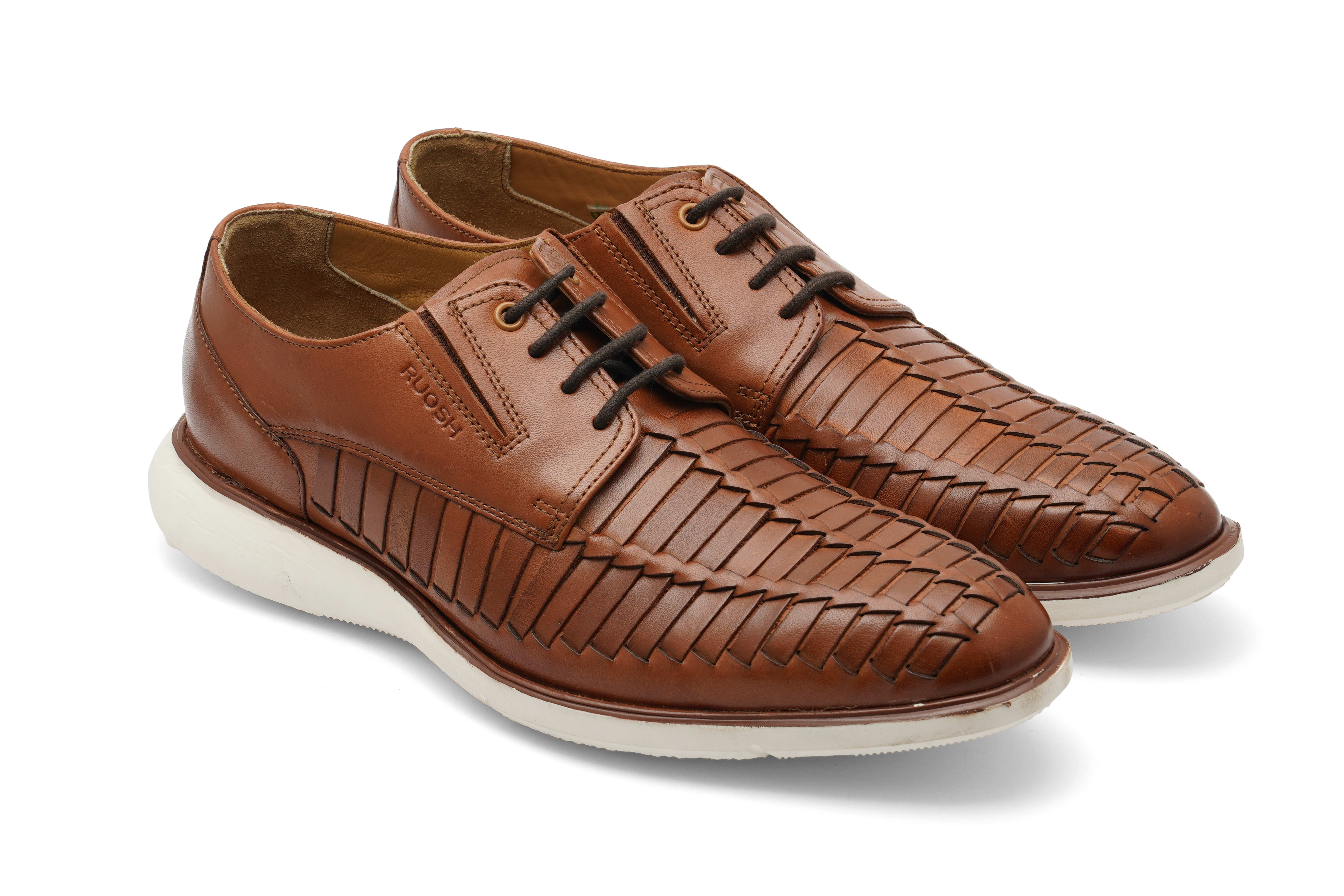 Tan Derby Shoes