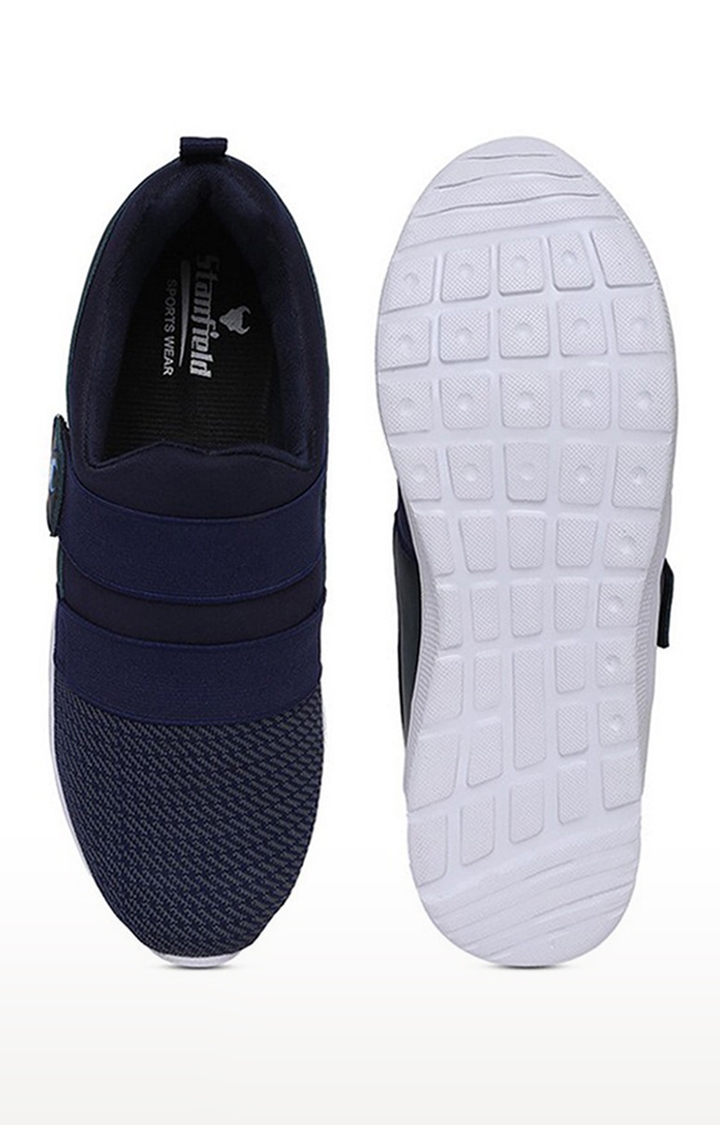 Stanfield Sf Walkathon Men's Slip-On Shoe Blue & Black