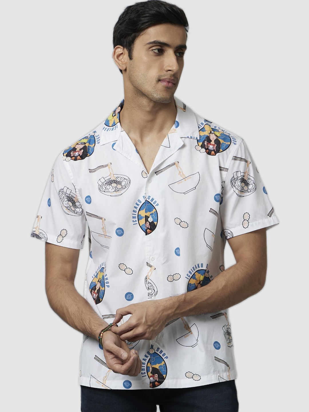 Naruto All Over Print Half Sleeve Shirt