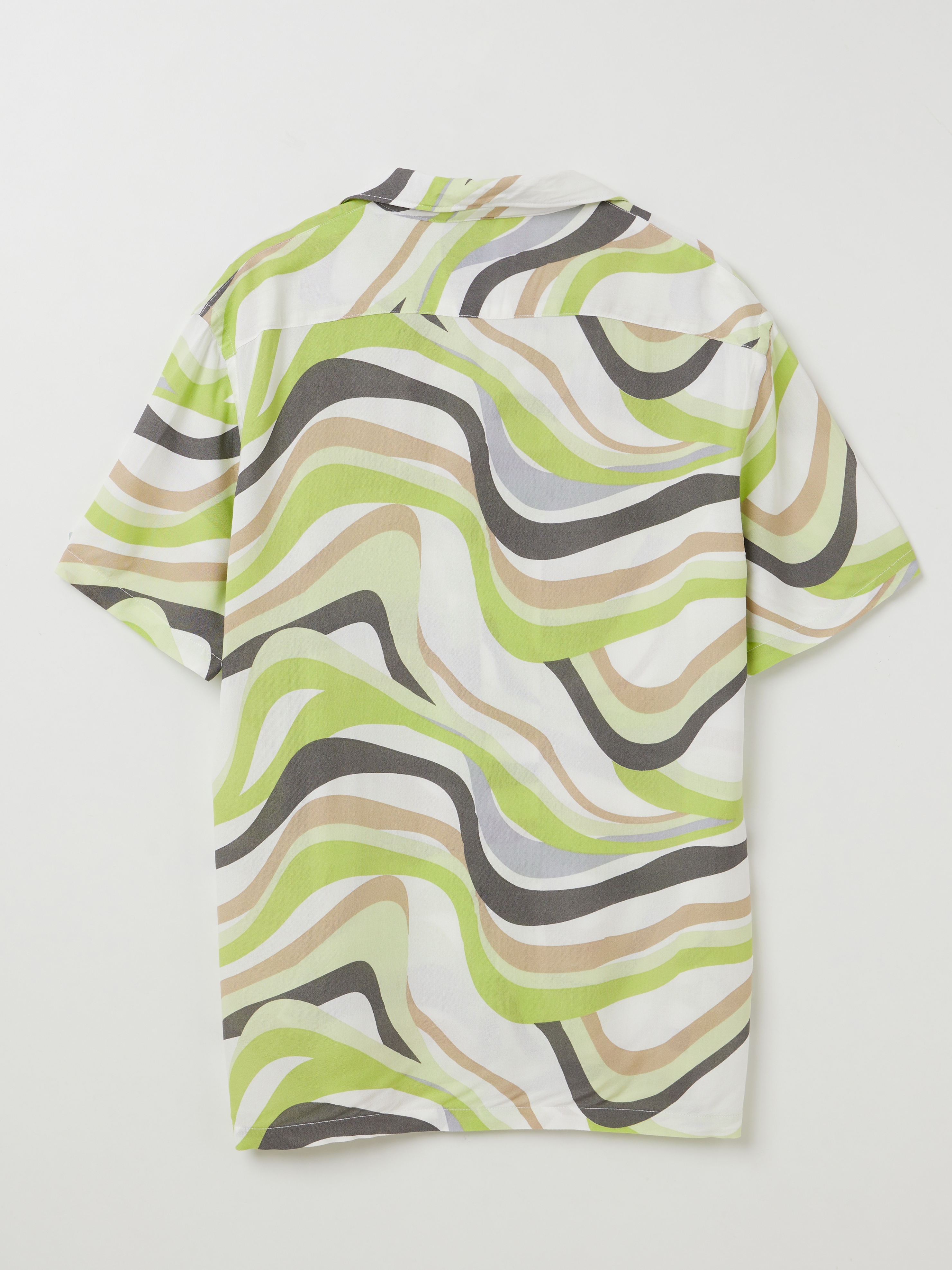 Emiway Bantai x Celio Abstract Print Short Sleeve Shirt