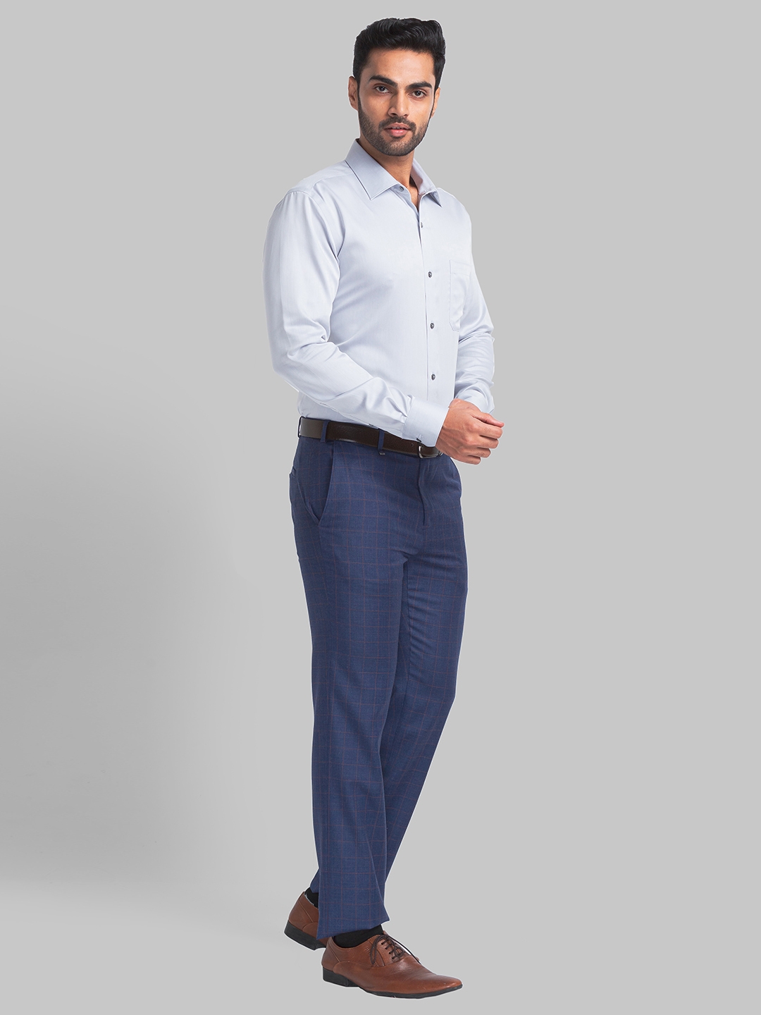 Raymond Formal Trousers  Buy Raymond Khaki Solid Trousers Online  Nykaa  Fashion
