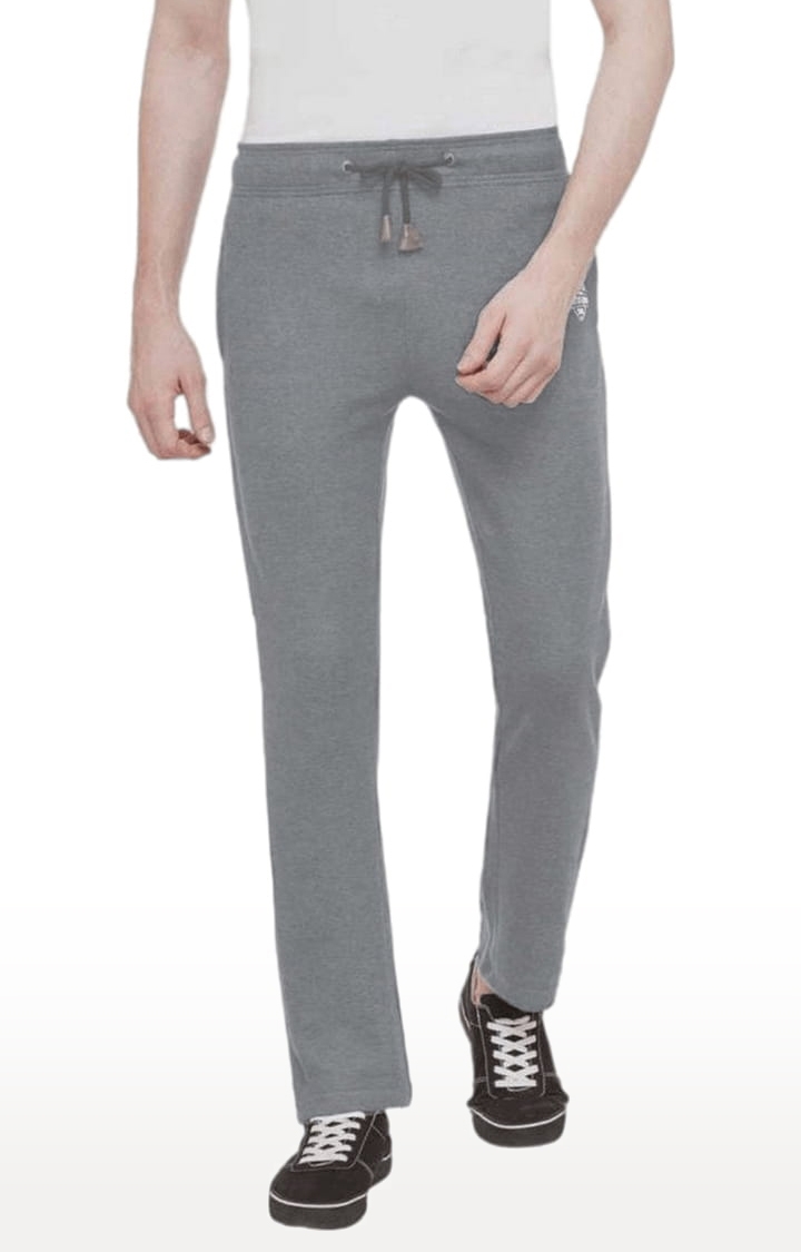 Men's Grey Melange Trackpants