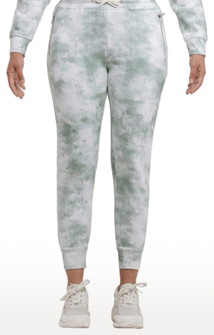 Status Quo | Women's Green Solid Jeggings