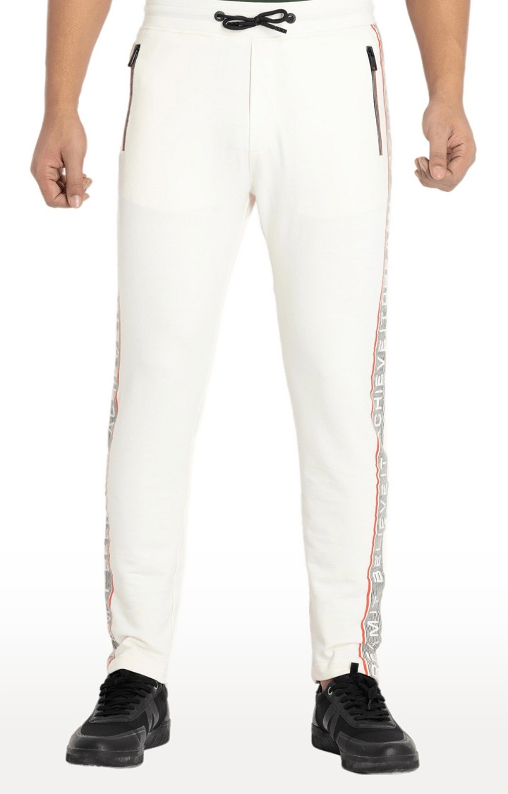 Mens Solid Regular Fit Track Pant