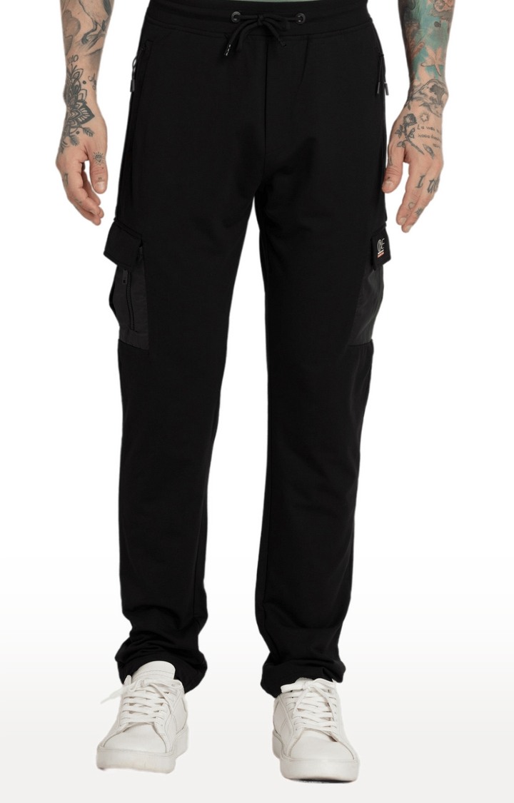 Status Quo | Mens Solid Regular Fit Track Pants