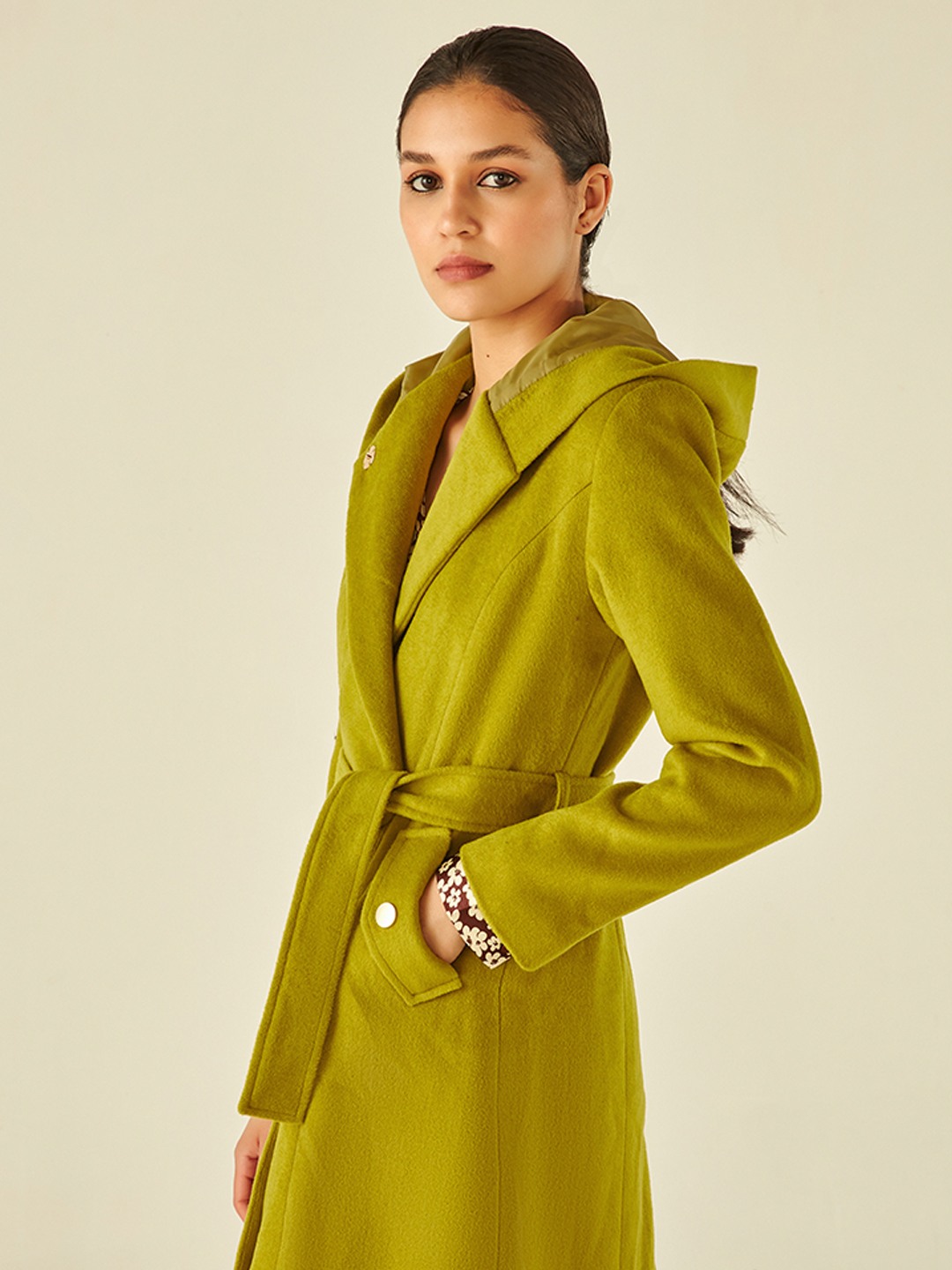 Green Trench Coat