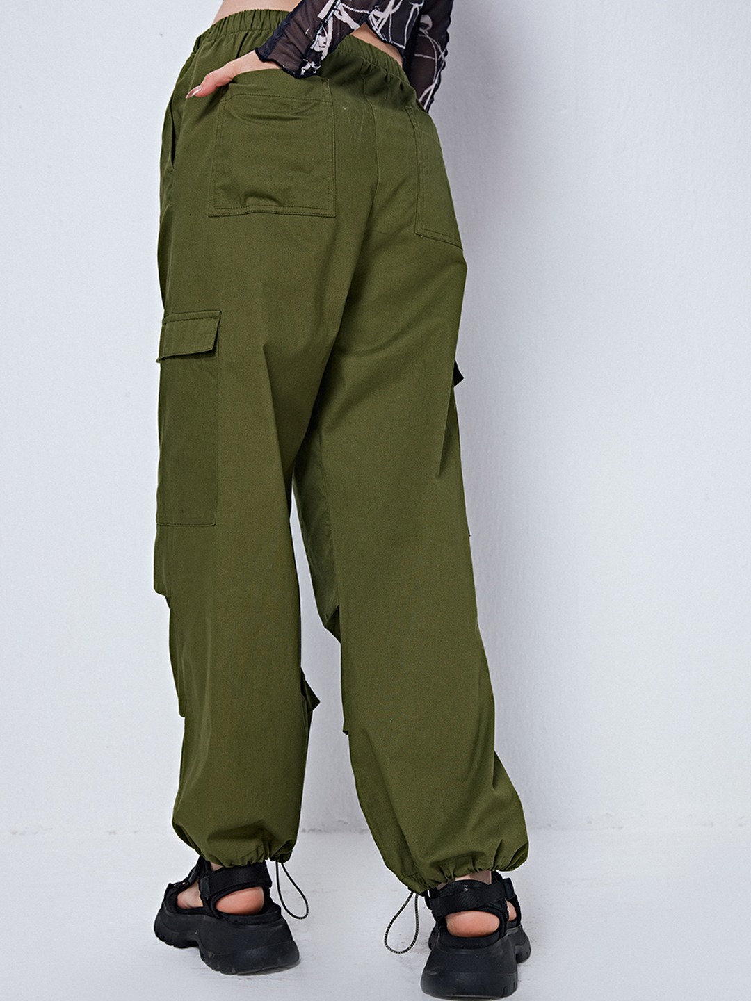 Olive 3/4 Trousers main image 1