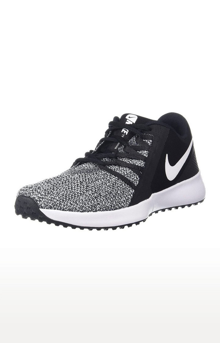 Nike | Men's Black & Grey Synthetic Outdoor Sports Shoes