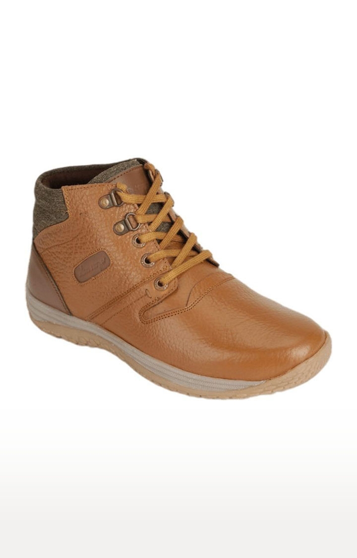 Allen Cooper | Men's Brown Leather Boots