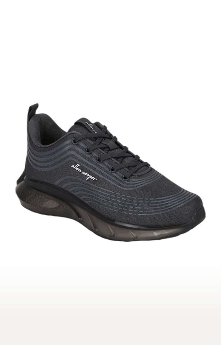 Men's Grey Mesh Running Shoes