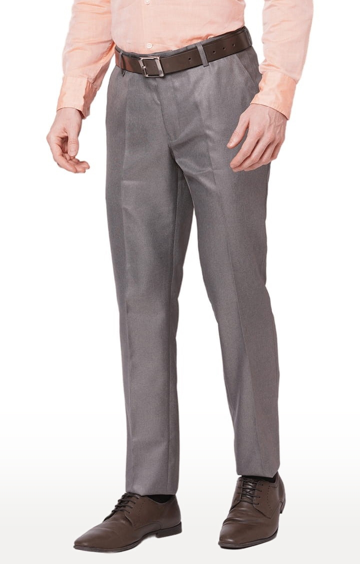 Brand Attitude Slim Fit Morpitch Formal Trouser for Men - Polyester Viscose  Bottom Formal Pants for Gents - Office Formal Pants for men