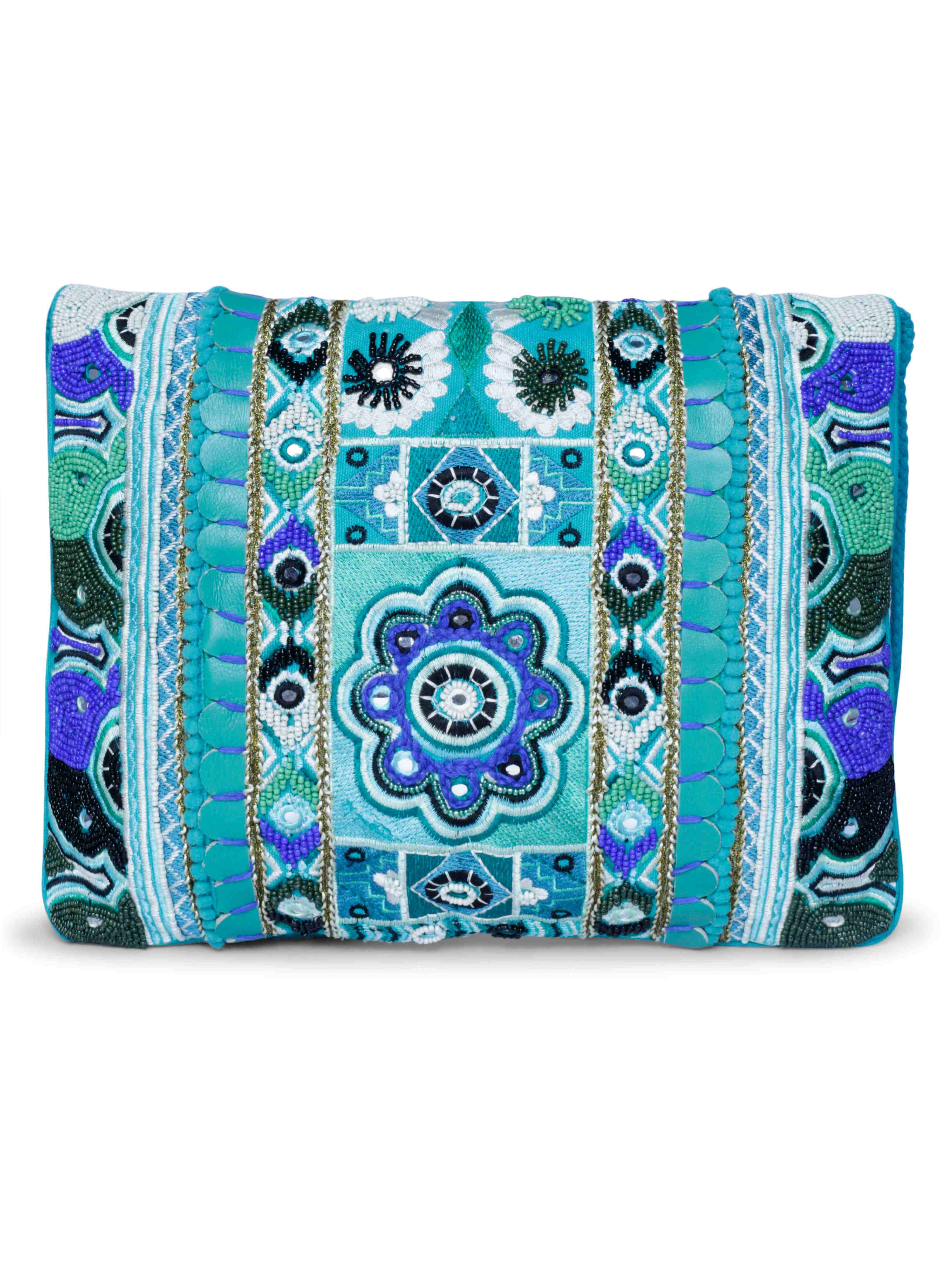 Turquoise waters sling bag