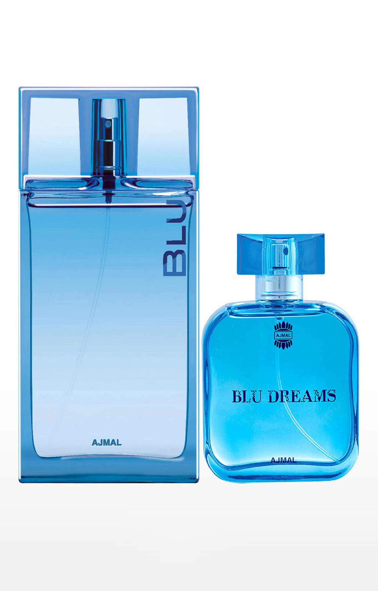 Ajmal Blu EDP Aquatic Perfume 90ml for Men and Blu Dreams EDP Citurs ...