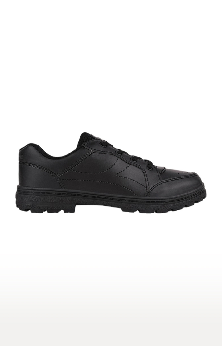 Men's CS-63S Black  School Shoes