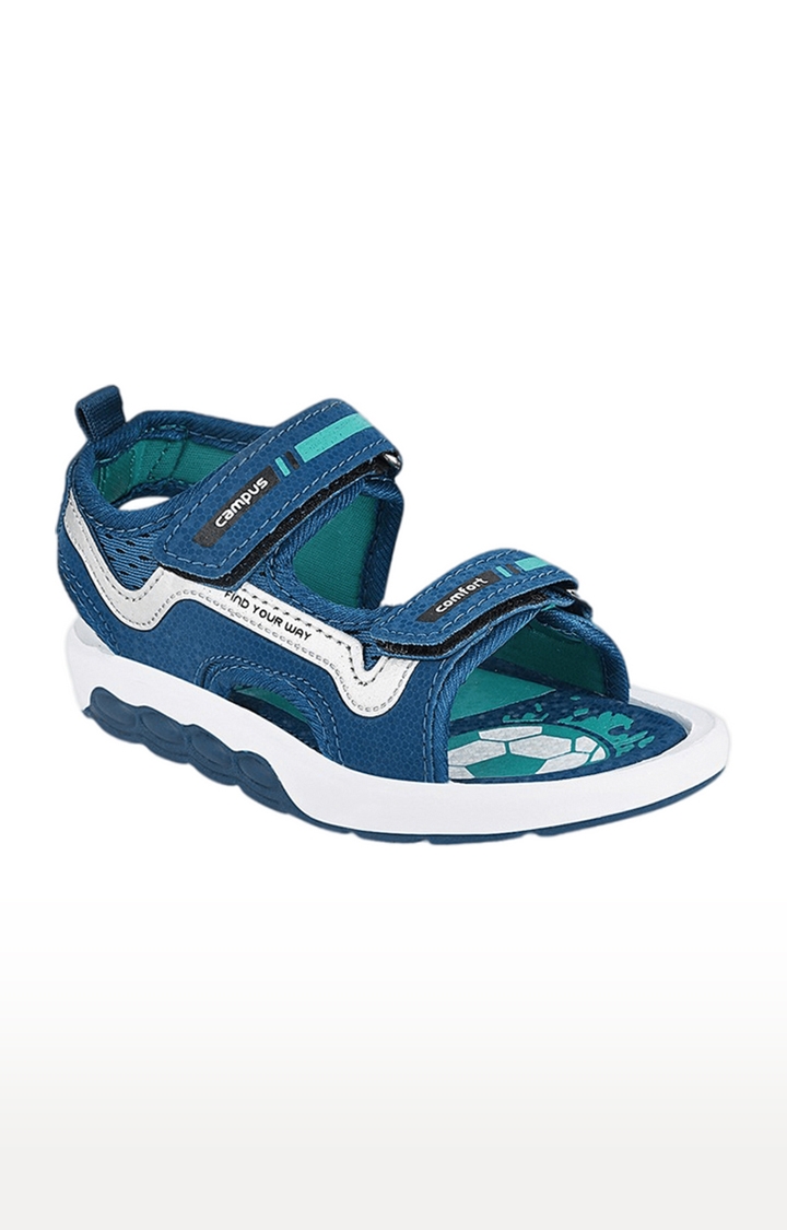Girls Drs-207 Blue Synthetic Sandals