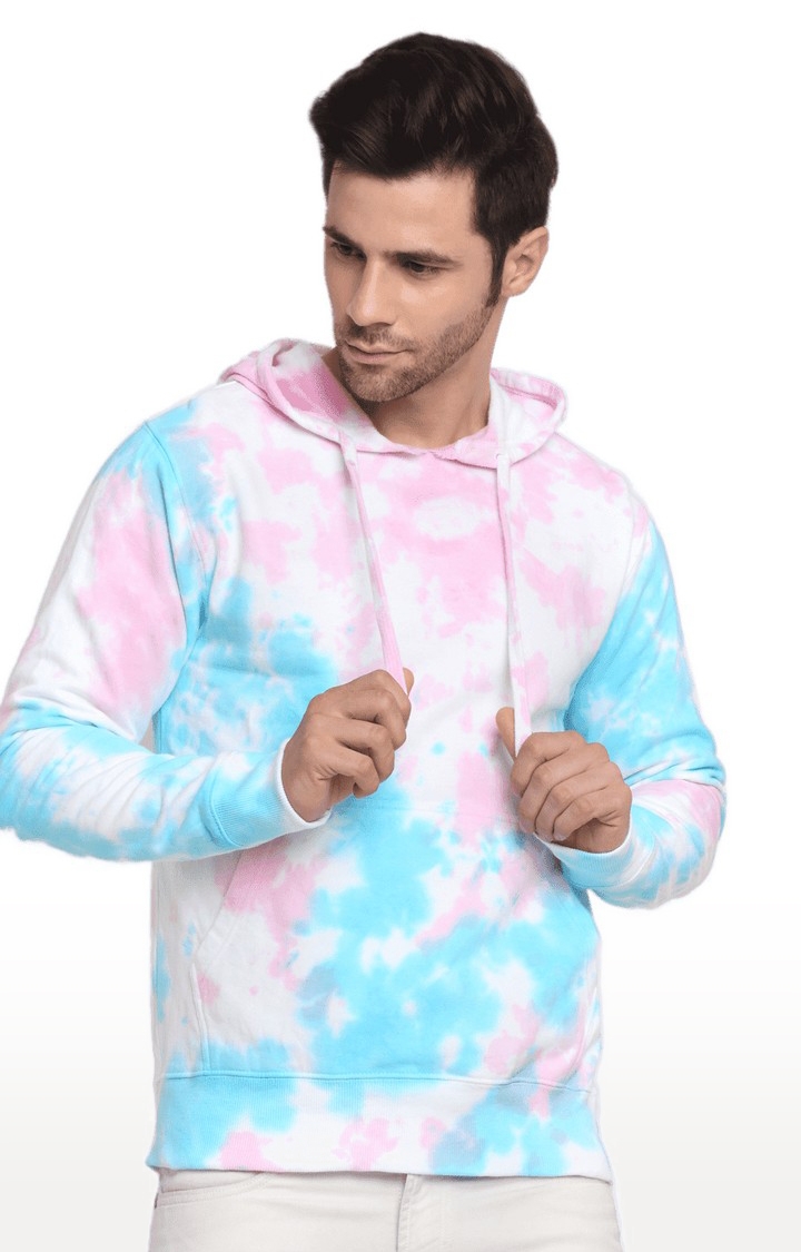 Men's Multicoloured Cotton Relaxed Fit Sweatshirt