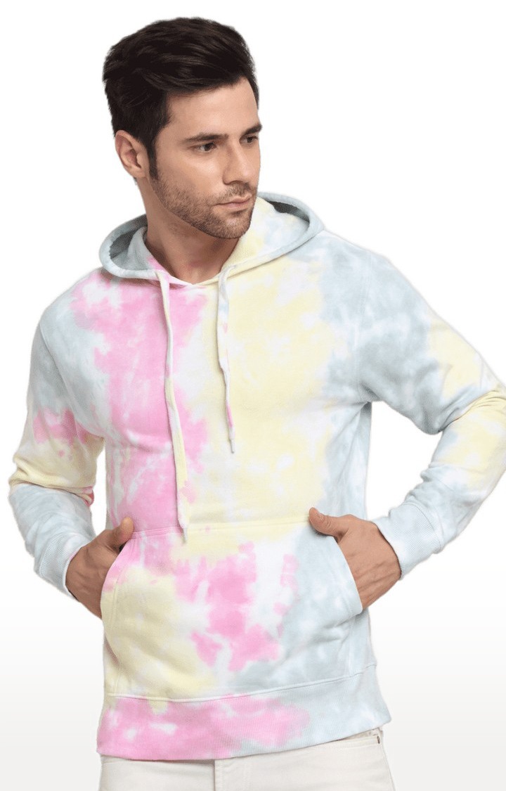 Men's Multicoloured Cotton Relaxed Fit Sweatshirt