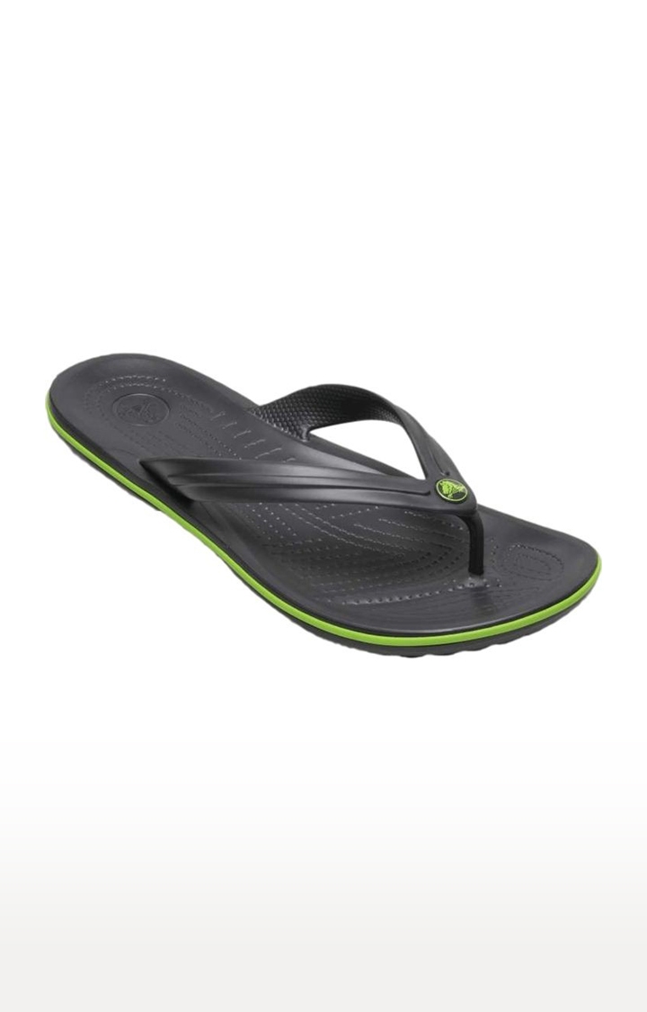 Crocs | Men's Black Solid Slippers