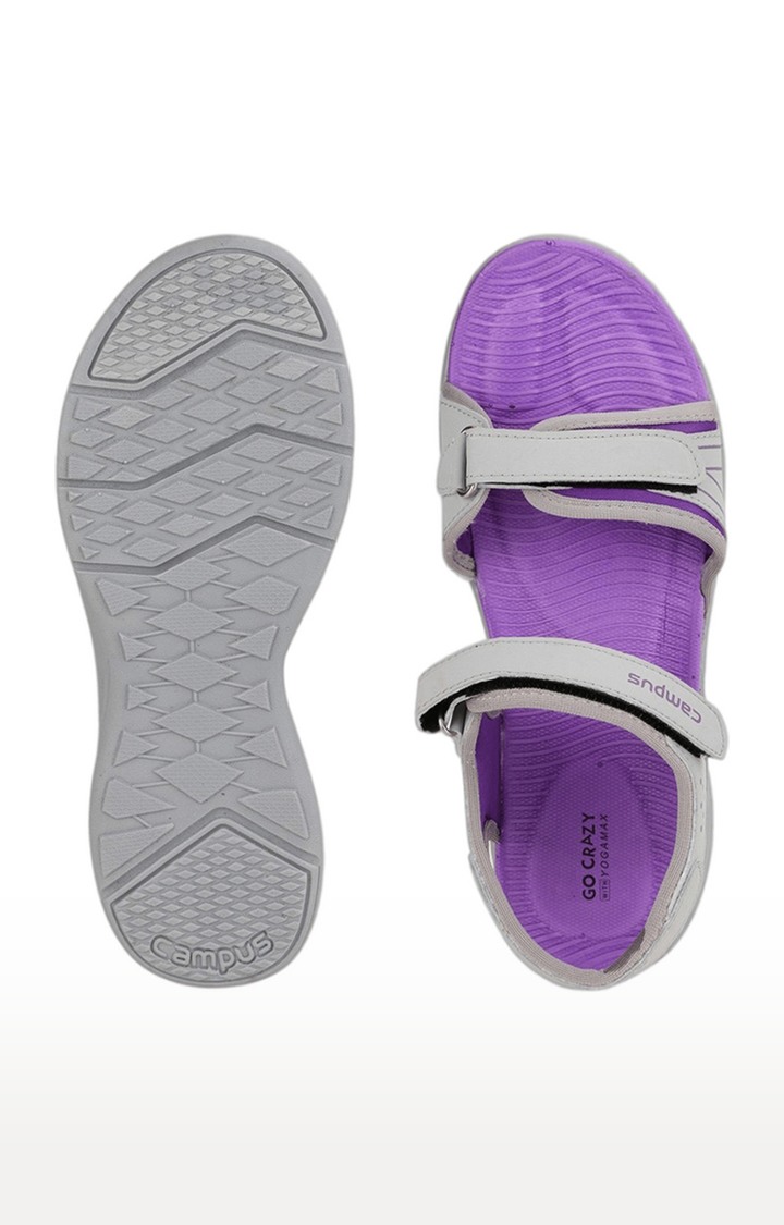 Women's Gc-08L Grey Sandals