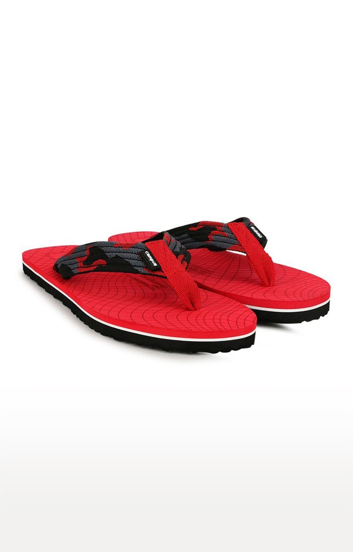Men's GC-1024A Red Synthetic Slippers