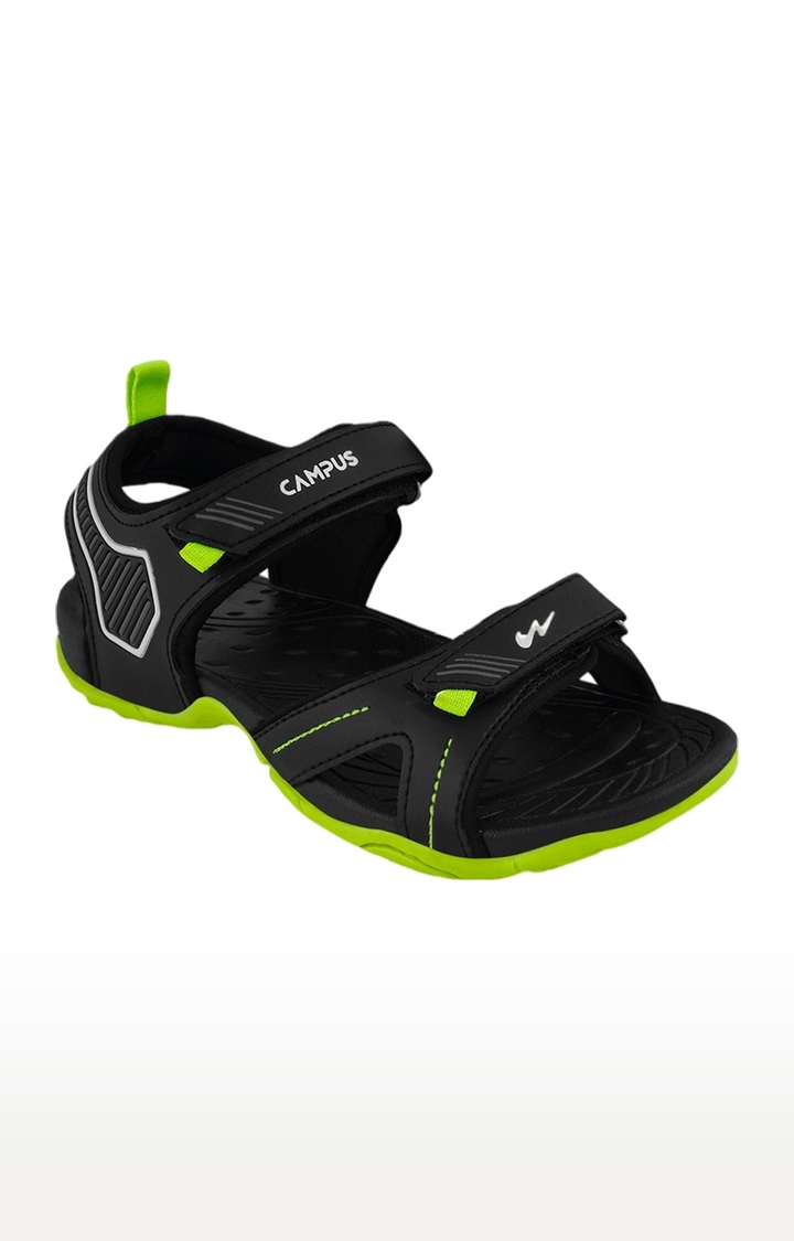 Campus Shoes | Boy's GC-22120C Black  Sandals