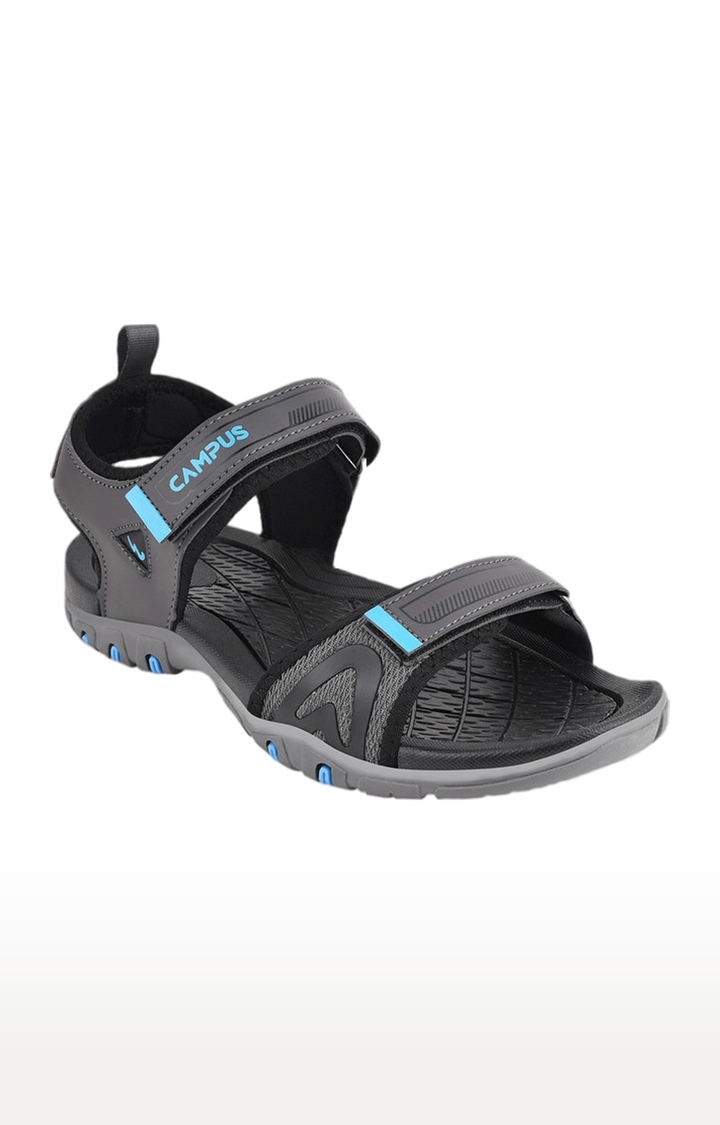 Men's Camp Black Synthetic Floaters