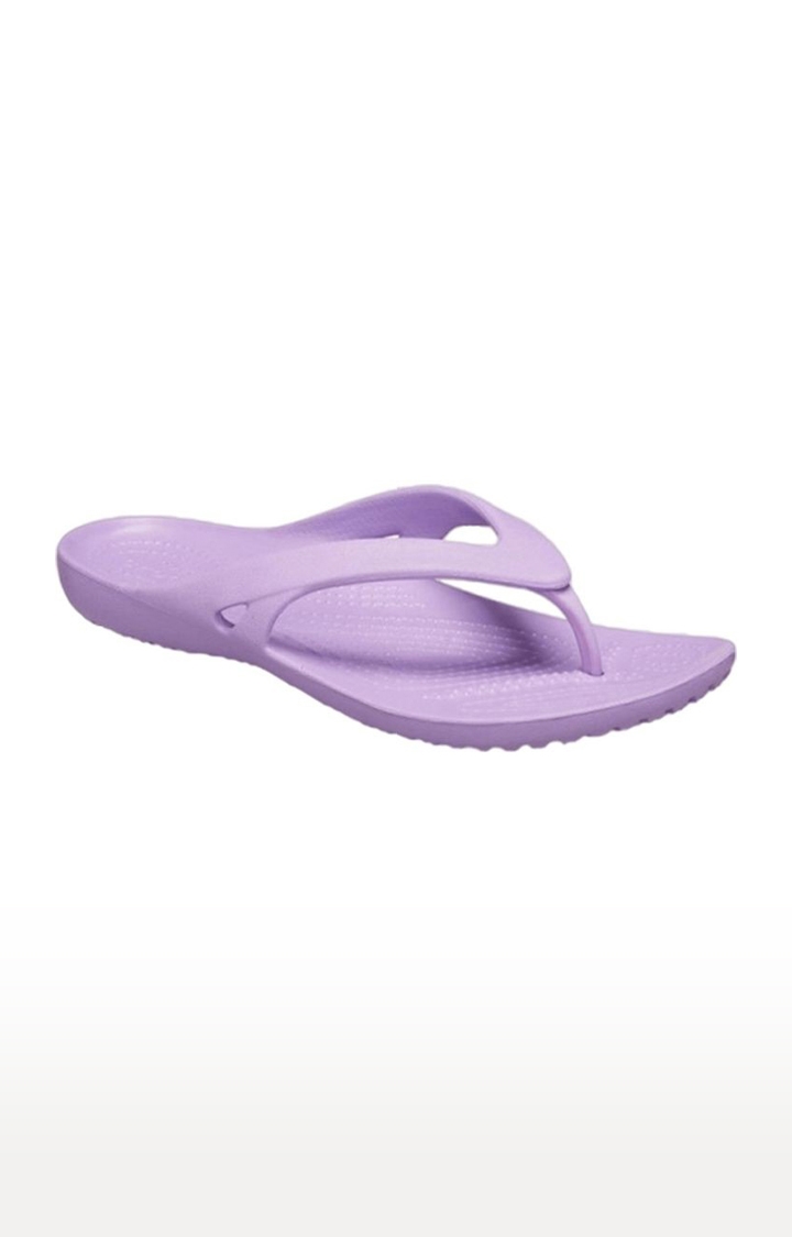 Crocs | Women's Purple Solid Slippers