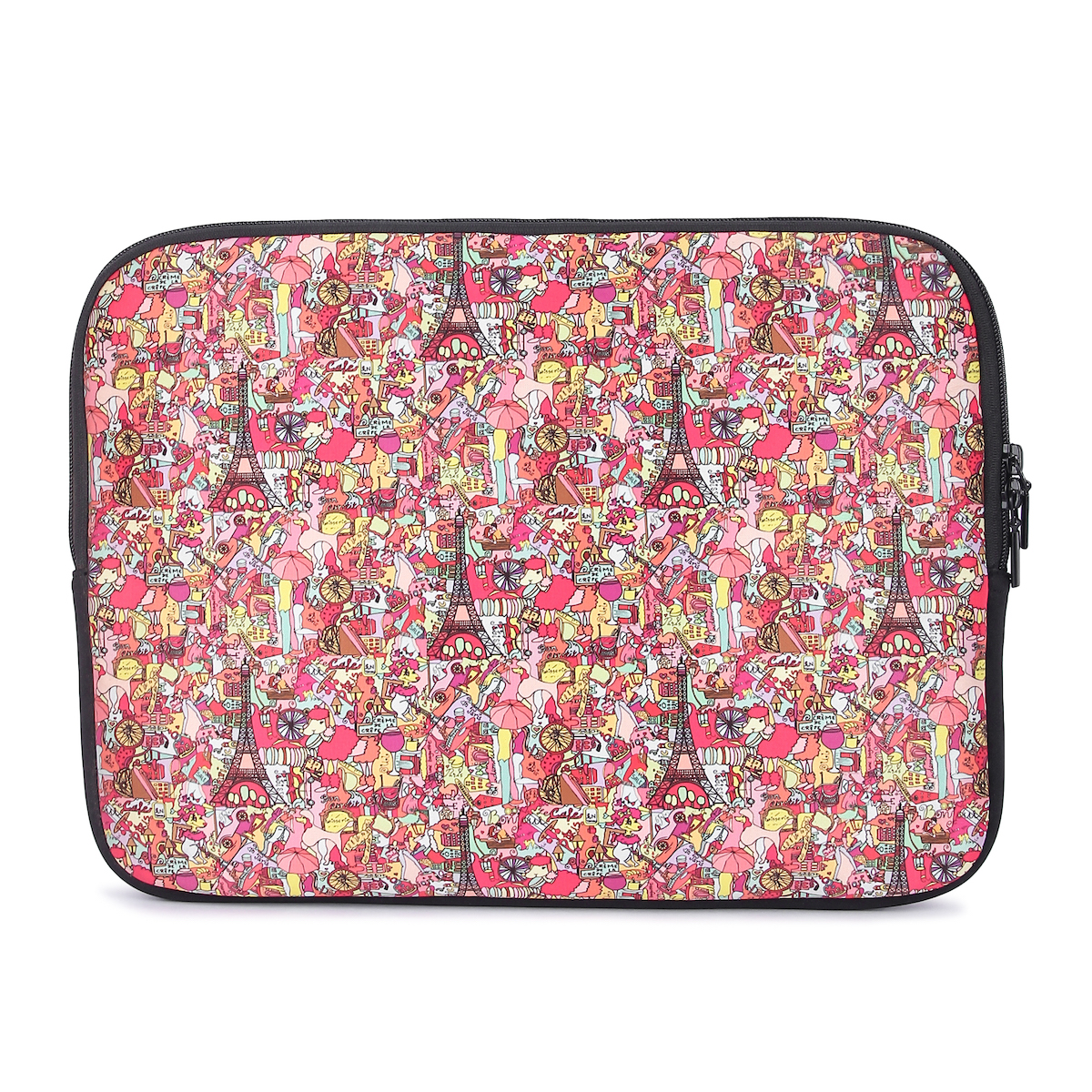 Paris print laptop sleeve