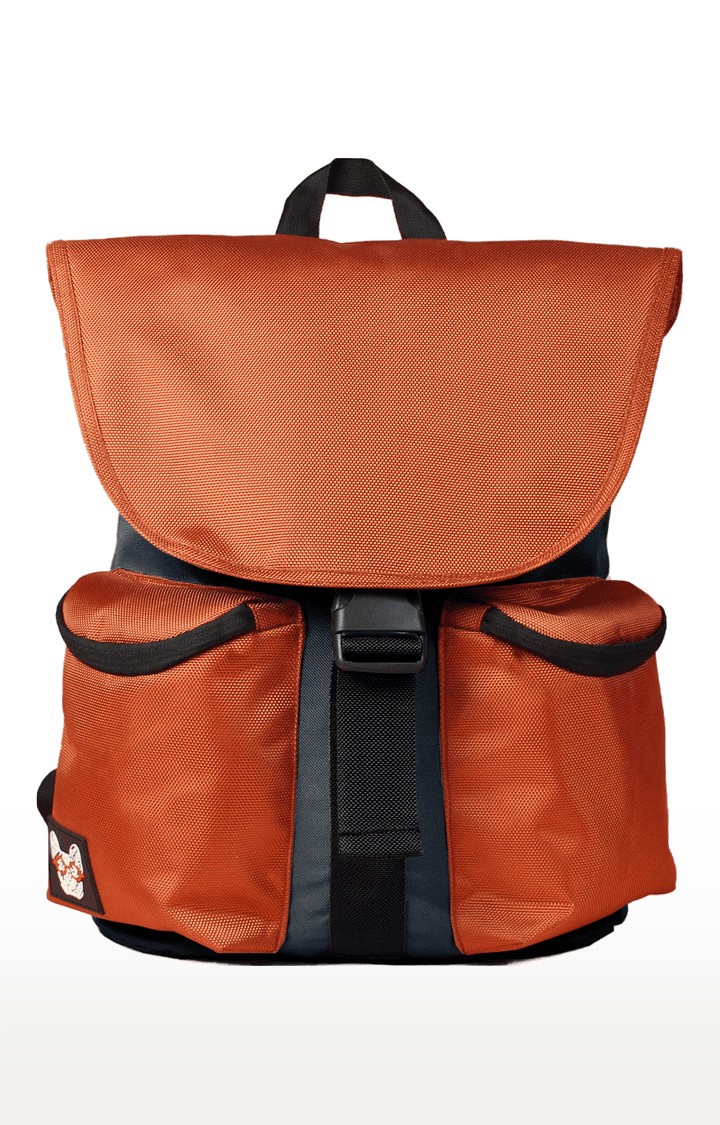 MADBRAG | Unisex Orange Mad-Pack Ochre Backpack