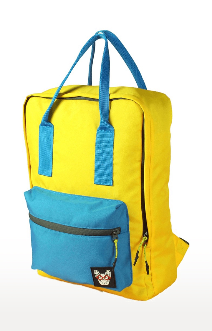 MADBRAG | Unisex Yellow Mad-Pack Buttercup Small Backpack