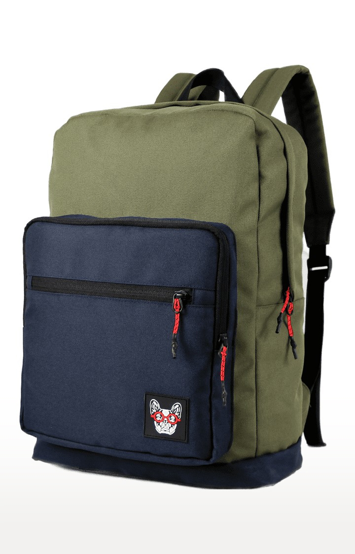 MADBRAG | Unisex Green Mad-Pack Woodbine Backpack