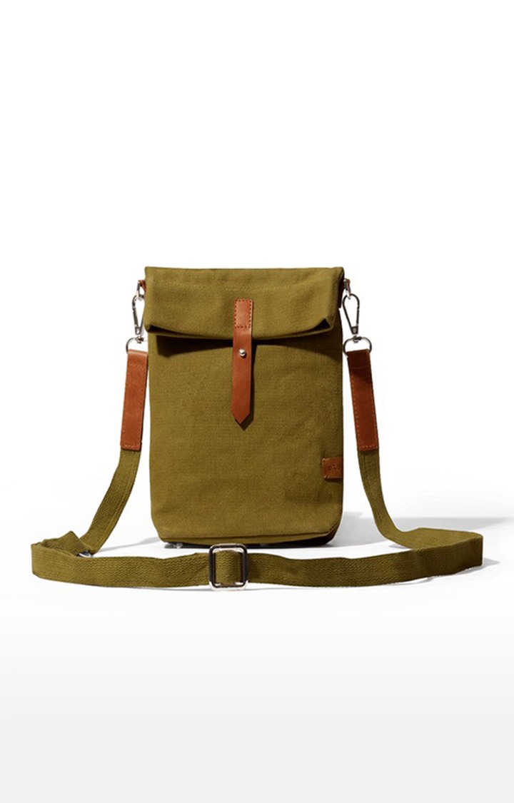 DailyObjects | Women's Olive Green Scout Crossbody Bag