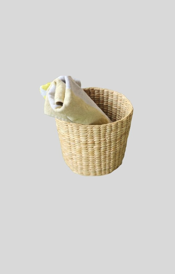 Gangadham-Soul for Earth 100% Handmade Kauna grass Storage basket