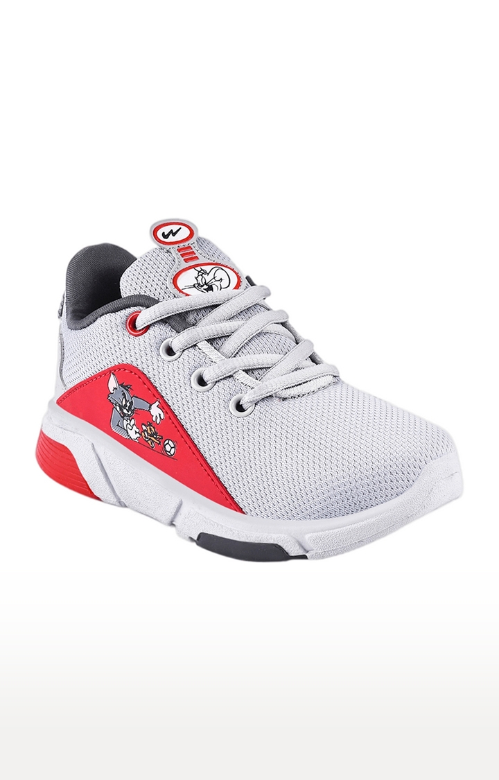 Campus Shoes | Unisex Srm-10 Grey Mesh Running Shoes