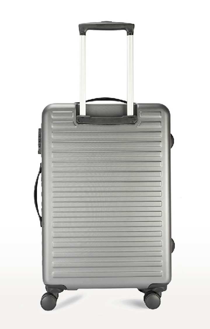Medium Checkin Luggage Trolley Bag (Free Packing Set) Grey