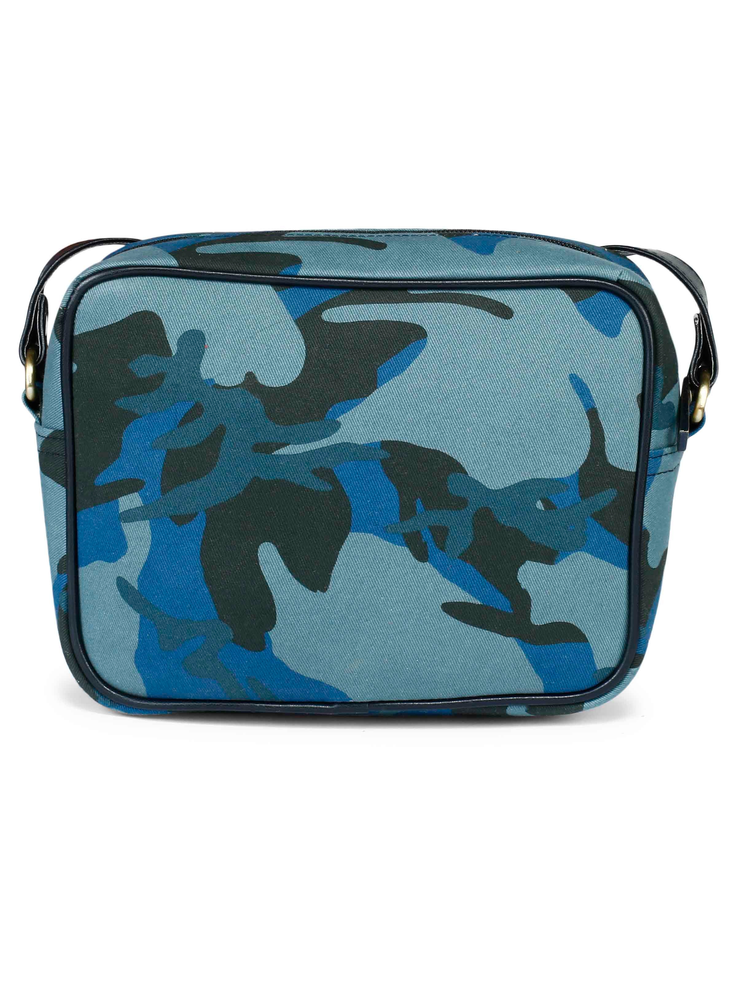 Blah camouflage sling bag
