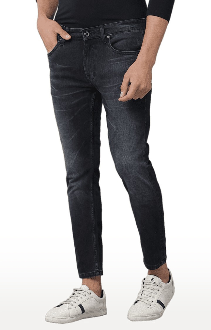 Men's Black Denim Skinny Jeans